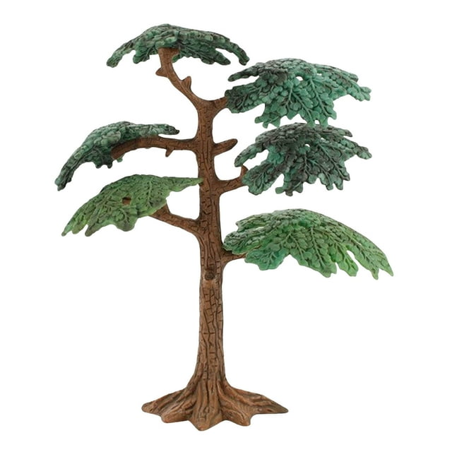 Binwennn Christmas Ornament Neutral Ornament Set Ornament Pretty Miniature Fairy Garden Trees Mini Dollhouse Accessories Gardening Ornament Small Tree Ornament Model