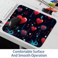 thumbnail image 6 of Valentine's Day Square Non-Slip Rubber Bottom Printed Desk Mat Mousepad for Office and Gaming - 8.3x9.8 Inch, 6 of 6
