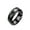 Black, variant on HOARBOEG Intelligent Temperature Stainless Steel Ring Couple's Color Changing Mood Unisex Finger Rings Valentine's Day Creative Rings