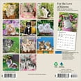thumbnail image 2 of For the Love of Kittens | 2026 7x14" (Hanging) Monthly Mini Wall Calendar | Plato, 2 of 9
