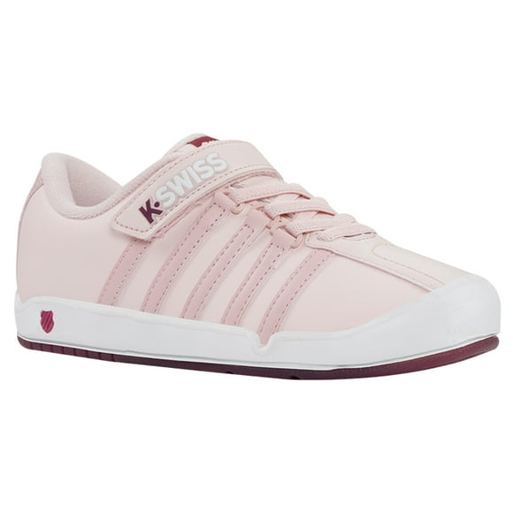 Tenis Children K-swiss Ontare De Piel Rosa claro-Blanco