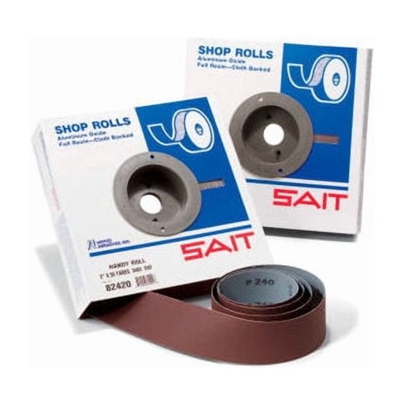 United Abrasives - Sait 81020 DA-F Shop Roll 2"" x 50 Yds 100 Grit Handy Roll Al