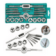 thumbnail image 1 of Kit De 20 Machuelos Con Maneral Broca Tipo Matraca Ajustable verde, 1 of 4