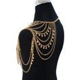 thumbnail image 5 of Shoulder Chain Necklace Gold Shoulder Tassels Costume Shoulder Chain Body Jewelry Shoulder Tassels Jewelry Armband, 5 of 8