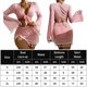 thumbnail image 2 of Traje de baño Conjunto de bikini para mujer 4 piezas Traje de baño de verano con borlas Trajes de baño simples (Rosa XL) Kuymtek Rosa T XL para Mujer, 2 of 8