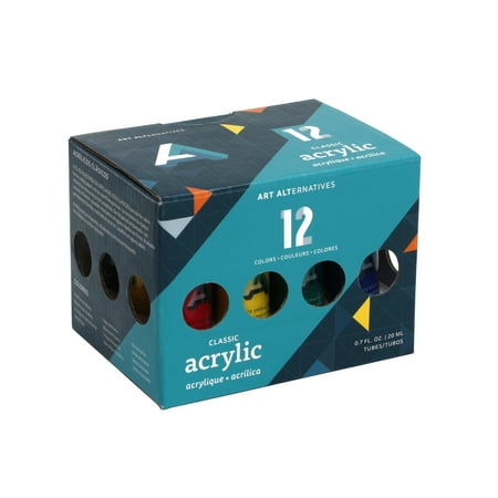 UPC: 0082435920016 | Art Alternatives Studio Acrylic 12 Color Set