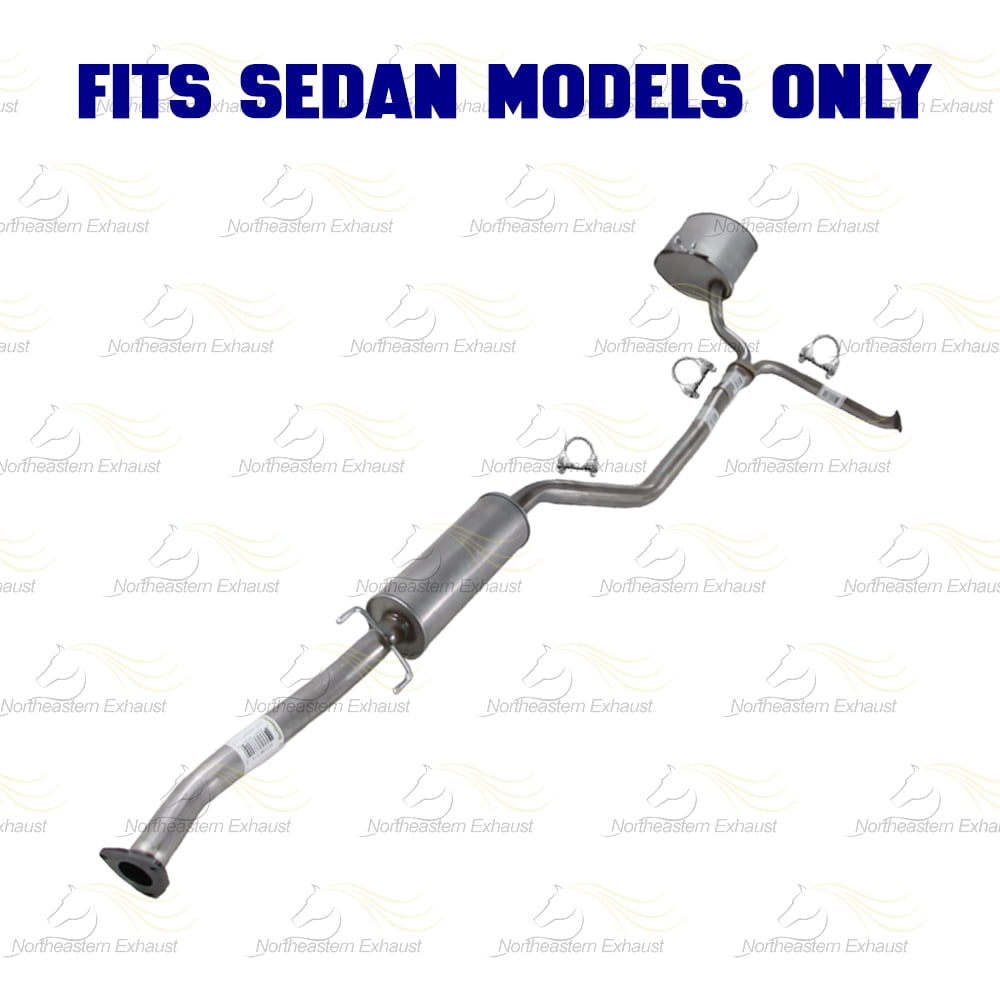 Stainless Steel Manifold, Front Pipe, Catalytic, Muffler Assembly & Muffler Exhaust System Kit Fits Acura TSX 2009-2014 2.4L - Direct Fit