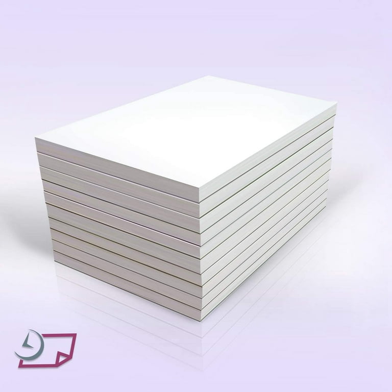 Memo Pads - Note Pads - Scratch Pads - Writing Pads - 10 Pads with 50 Sheets in Each Pad 4 x 6 Inches, White