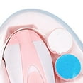thumbnail image 4 of Newborn Nail Polisher Baby Electric Nail Clippers Newborn Electric Nail Trimmer Newborn Infants Nail File LED Baby Nail File Electric Nail Trimmer Manicure Set Toes Fingernails, 4 of 8