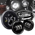 thumbnail image 1 of Faro delantero TRUE MODS 7 LED con luces de paso para Harley Davidson, 1 of 9