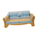 thumbnail image 3 of Cama rascadora para gatos, tapete rascador para gatos, sofá de interior con forma de gato, protección para gatitos Azul, 3 of 9