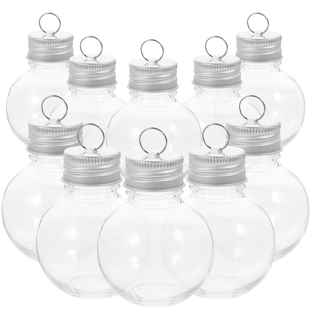 10 Uds. Botellas transparentes prácticas botellas vacías portátiles botellas de leche para el hogar accesorio de leche
