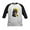 Black/White, variant on CafePress - C Blk Sunflower Kids Baseball Jersey - Kids Cotton Baseball Jersey, 3/4 Sleeve Shirt