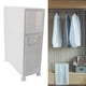 thumbnail image 1 of Gabinete de Almacenamiento de Plástico para Baño, Organizador Delgado y Estrecho Con 2 Cajones, Diseño de Ahorro de Espacio de 2 Niveles para Cocina, Papel Higiénico,, 1 of 7