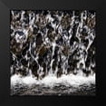 thumbnail image 2 of Hausenflock, Alan 12x12 Black Modern Framed Museum Art Print Titled - Falling Water II, 2 of 5