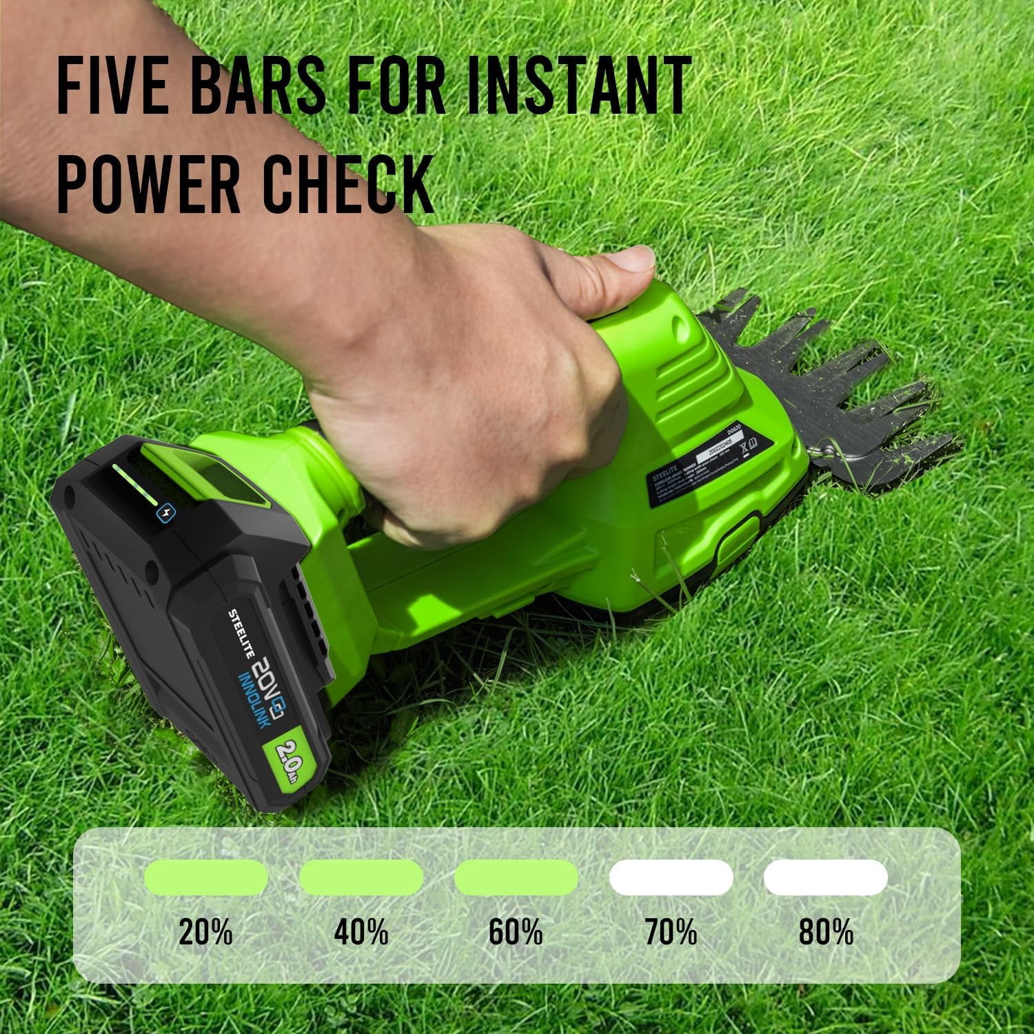 Steelite 21V 2.0Ah Lithium Ion Battery Pack