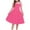 Hot Pink, variant on Wedding Dresses Kid Floral Cotton Girls Dresses Summer Girl Clothes (Navy,7-9 Years)