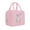 Pink, variant on BNNG Canvas Insulated Bento Bag Heat Insulation Thick Tote Bag Hand Carry Large Capacity Lunch Box Bag Insulation Bag Reusable Insulated Meal Prep Preppy Lunch Box Bag for Daily Use