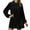 Black, variant on Fall Cocktail Dresses for Women 2023 Elegant Velvet Puffy Long Sleeve Wedding Guest Dress Vintage Crewneck High Waisted Smocked Swing A Line Long Maxi Dress