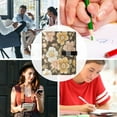 thumbnail image 5 of Premium Faux Leather Notebook - Refillable, Multi-Functional Organizer, 23.3x17cm, All-Season Use，Ffloral, 5 of 6