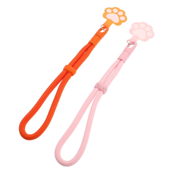 UPGRATOR 2PCS Adjustable Wrist Strap For Phone With Quick Clip Attachment In Assorted Color