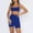 Blue, variant on Lolmot Women's Workout Sets 2 Piece Yoga Outfits High Waisted Yoga Biker Shorts Leggings and Sports Bra Gym Clothes