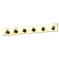thumbnail image 6 of 6-Light 36-in Vanity Strip Polished Brass Finish, 6 of 9