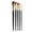 C, variant on Luoshdecor 5Pcs Paint Brushes Set for Acrylic,Nylon Hair Brushes for Watercolor and Oil Painting