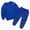 Blue, variant on Toddler Baby Boy Outfits Solid Color Long Sleeve Sweatshirt Pants Autumn Winter Clothes Set 0 6 12 18 Months 2T 3T 4T 5T 6T 7T 8T 9T(Red,18-24 M)