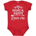 thumbnail image 3 of Inktastic Mimi and Pappy Love Me Boys or Girls Baby Bodysuit, 3 of 5