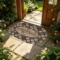 thumbnail image 4 of Yeciiwht Front Door Mat, Heavy Duty Durable Welcome Mat, Stain Resistant Super Absorbent Floor Mat for Entryway, Outside, Patio, 4 of 6