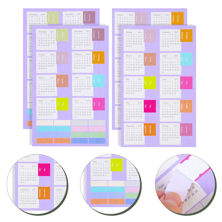 Planner Stickers Set Seasonal Monthly Planner Stickers - China Adhesive  Sticker and Printing Label price