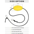 thumbnail image 2 of BLUEWING Buoy Ball Float Leash with Stainless Steel Clips Spike Ball Buoy for Fishing Drift Anchors System and Lake River Ocean Anchoring Fishing Drift Anchors System, with 9m Nylon Rope, 2 of 6