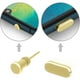 thumbnail image 3 of Juego de tapones anti polvo tipo C, tapones anti polvo compatibles para puerto de carga tipo C y jack para auriculares, diseño duradero de aluminio para dispositivos como Samsung Galaxy Note 8/9/S9/S9+/S10/S10+. Rojo Verde colocar, 3 of 8
