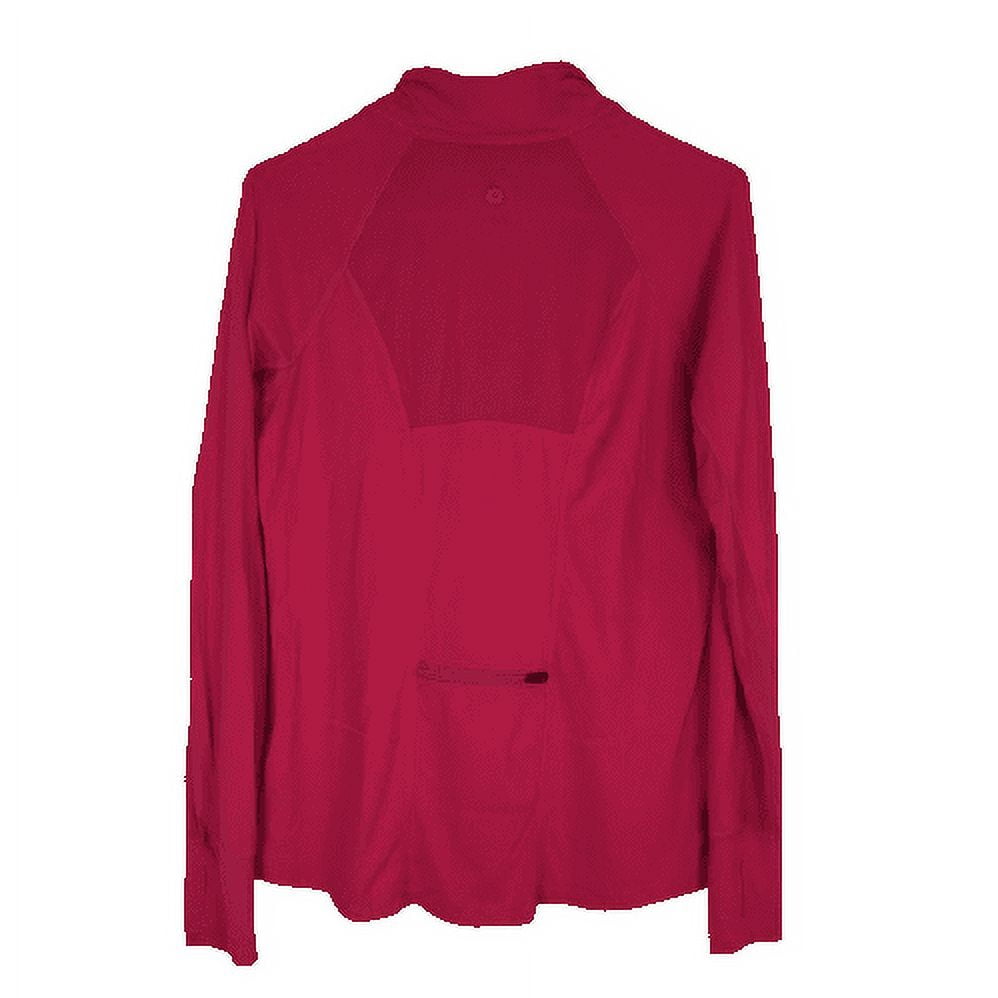 Tangerine Activewear Quarter Zip Pullover Jacket Women's Teal Long Sleeve  Medium