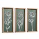thumbnail image 1 of Set de arte mural floral 3D de madera Tide and Tales, 18 x 41 cm, 1 of 9