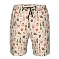 thumbnail image 3 of Balery Wine Bottles With Grapes Traje de Baño Estilo Hawaiano para Hombre, Shorts de Secado Rápido con Bolsillos-Large, 3 of 6