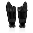 thumbnail image 2 of Espinilleras Fairtex SP8 Muay Thai Syntek de piel negra, 2 of 5