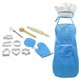 thumbnail image 4 of DPTALR Chef Set for Kids Kitchen Cooking and Baking Kits Dress Up Role Play Toys, 4 of 7