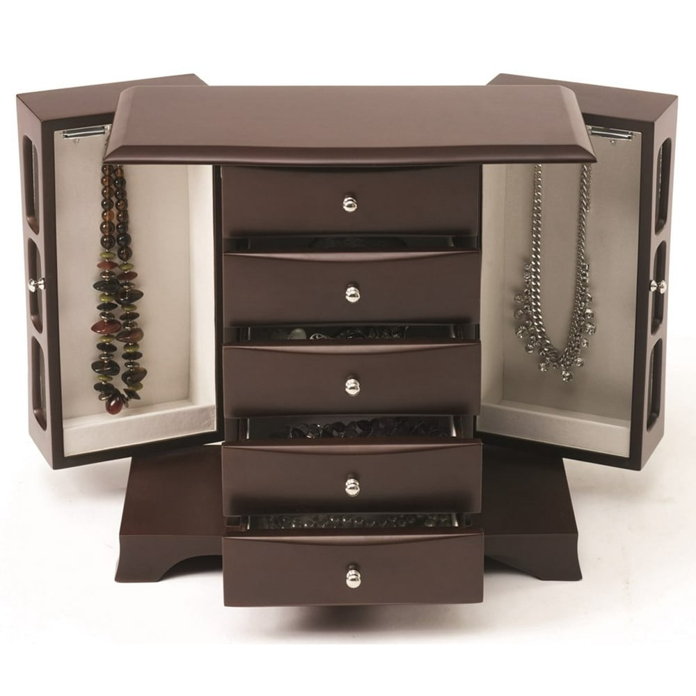 FIVE DRAWER JEWELRY BOX