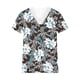thumbnail image 4 of ICHUANYI Clearance Women's Fashion Casual Long Sleeve Buttons Comfortable Print Sweatshirt Tops Blouse(Sky Blue, XXL) ICHUANYI WER2023080804422, 4 of 5