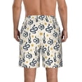 thumbnail image 3 of Kdxio Snake Pattern Mens Casual Shorts - Drawstring Summer Beach Sports Shorts for Men, 3 of 9