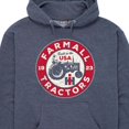 thumbnail image 3 of Farmall Antique Sign - Men's Pullover Hooded Fleece Sweatshirt, 3 of 7