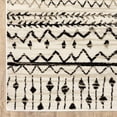 thumbnail image 3 of 8â€™ x 10â€™ Ivory and Black Eclectic Patterns Indoor Area Rug, 3 of 3