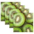 thumbnail image 5 of Qxltty Kiwi Fruit Pattern Napkins 20×20in Perfect for Parties Dinners Weddings Cocktail Housewarming Cloth Napkins Set of 4, 5 of 8