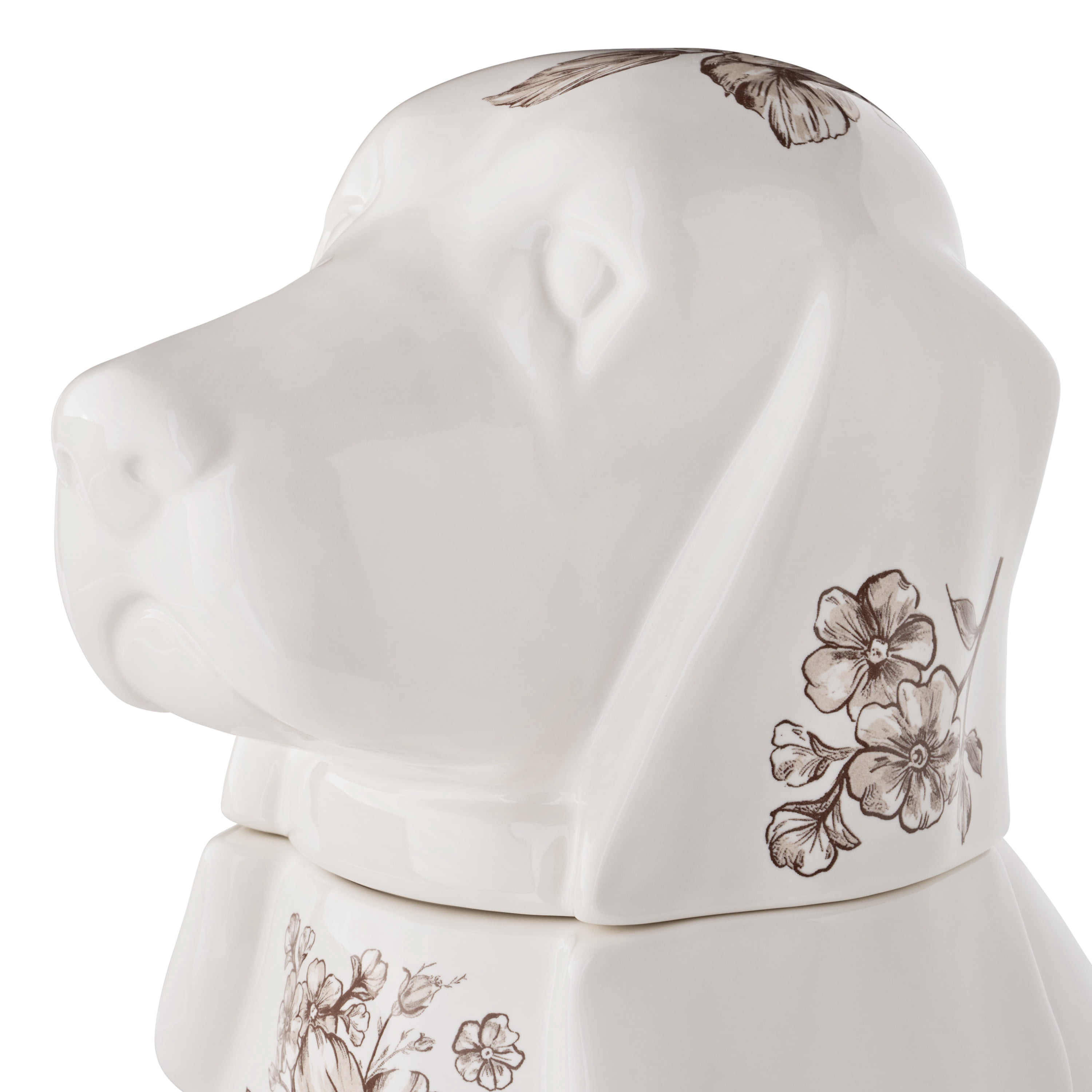 The Pioneer Woman Agatha Stoneware Charlie Cookie Jar, Brown, 11"