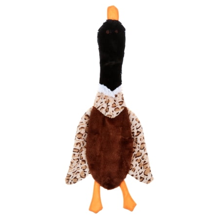 SPOT Skinneeez Crinkle Dog Toy, Stuffing-Free Bird Toy with Squeaker and Crinkle Sounds for Moderate Chewers, Medium and Large Dogs, Assorted, 23 In