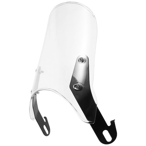 STOBOK Transparent Motorcycle Windshield Windscreen for Electric Scooter and Motorcycle Use
