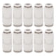 thumbnail image 1 of 10Pcs Straight Reducing Connector Quick Release Pnuematic Air Hose Reducer Tube Fittings WhitePG8-4, 1 of 4