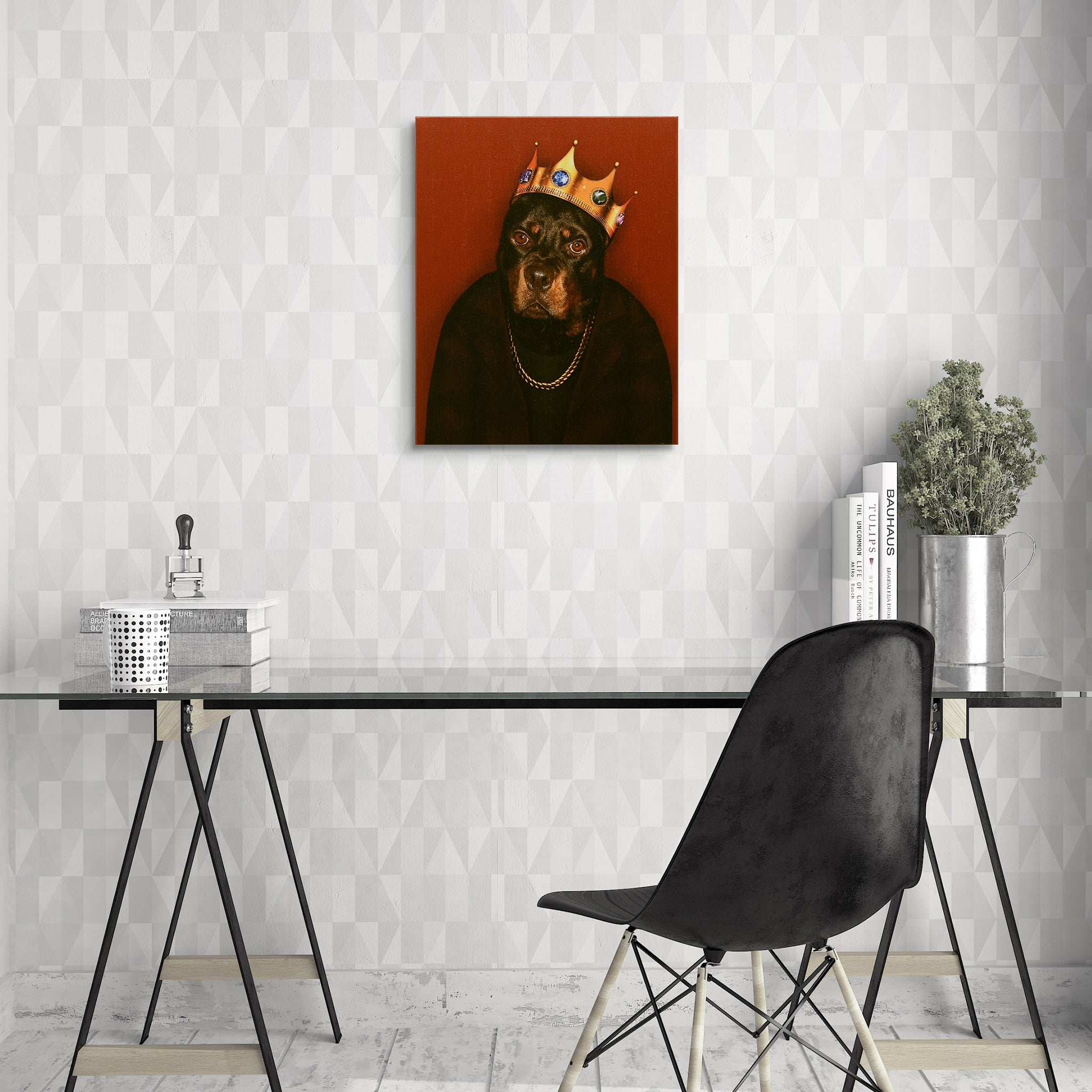 Empire Art Direct Almofada decorativa Pets Rock GG